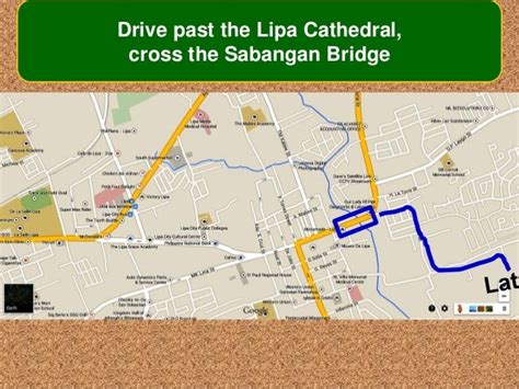 subdivision in lipa city|Google Maps.